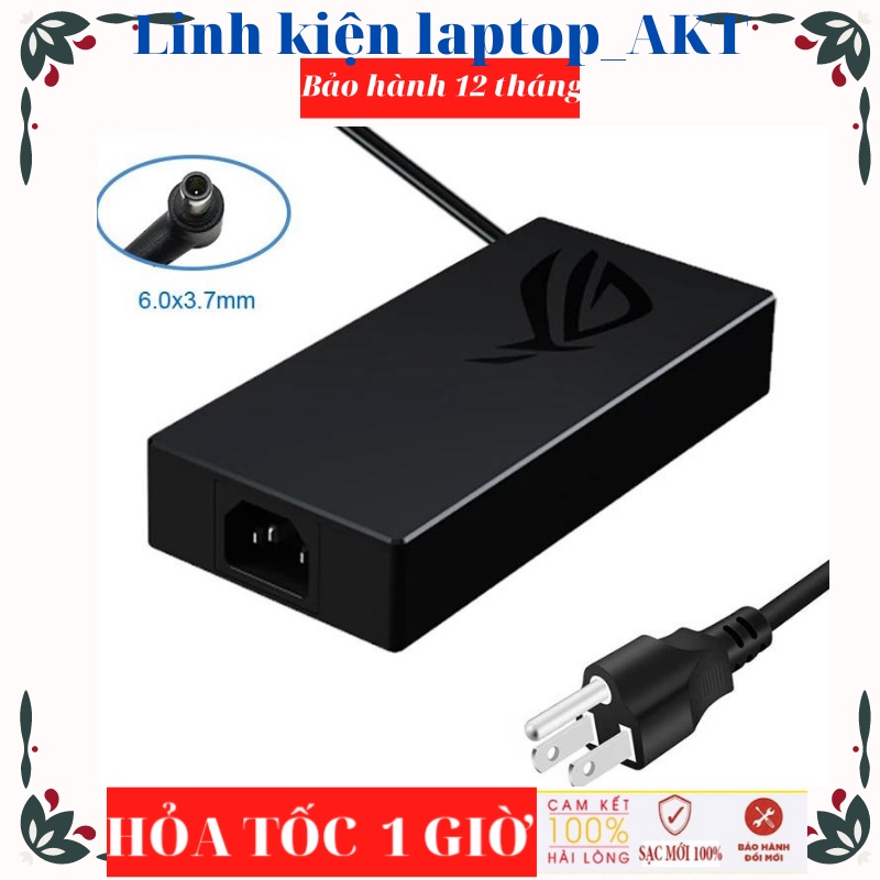 Sạc Asus 20v- 10a- 200w- ZIN chân 6.0x3.7mm Asus Gaming A15 Fa506Qm Ga503Qr Asus Rog G531GT FX505GT FX705G G15 G512
