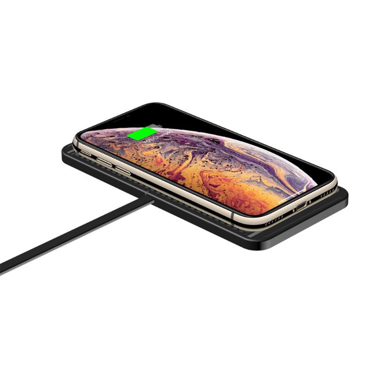 Đế sạc nhanh không dây Qi cho iPhone X XR Samsung