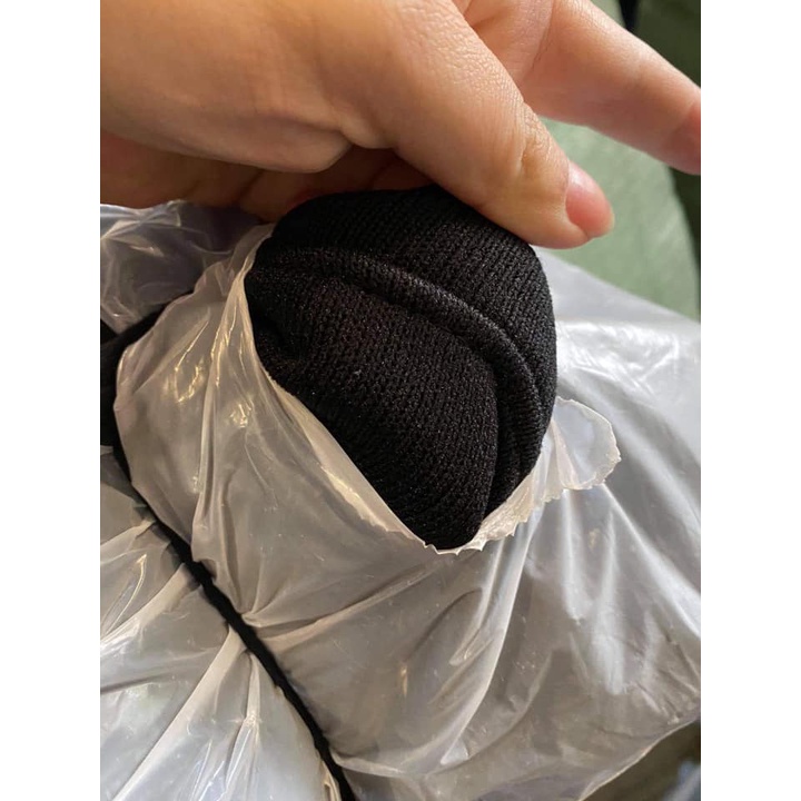 VÁY LEN SUÔNG /ĐẦM LEN SUÔNG NỮ một màu ĐEN tay bồng dày dặn basic cực hot | BigBuy360 - bigbuy360.vn