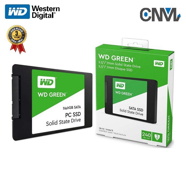 Ổ cứng Laptop Colorful SL300 128GB và WD green 240GB - Hàng chính hãng