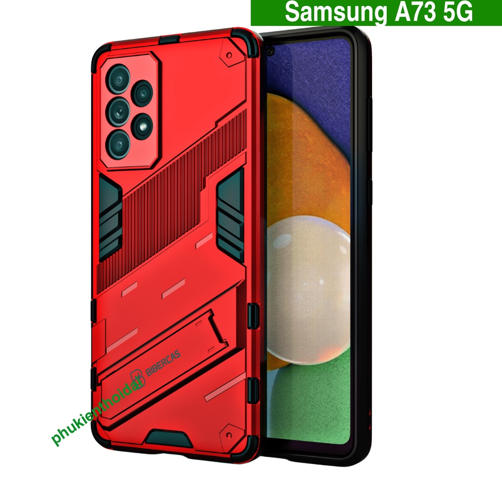 Ốp lưng Samsung A73 5G Iron Man Ver 2 chống sốc giá đỡ xem phim bảo vệ camera siêu bền
