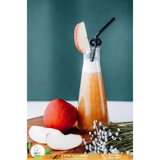Chai thủy tinh tam giác 350ml nút bần