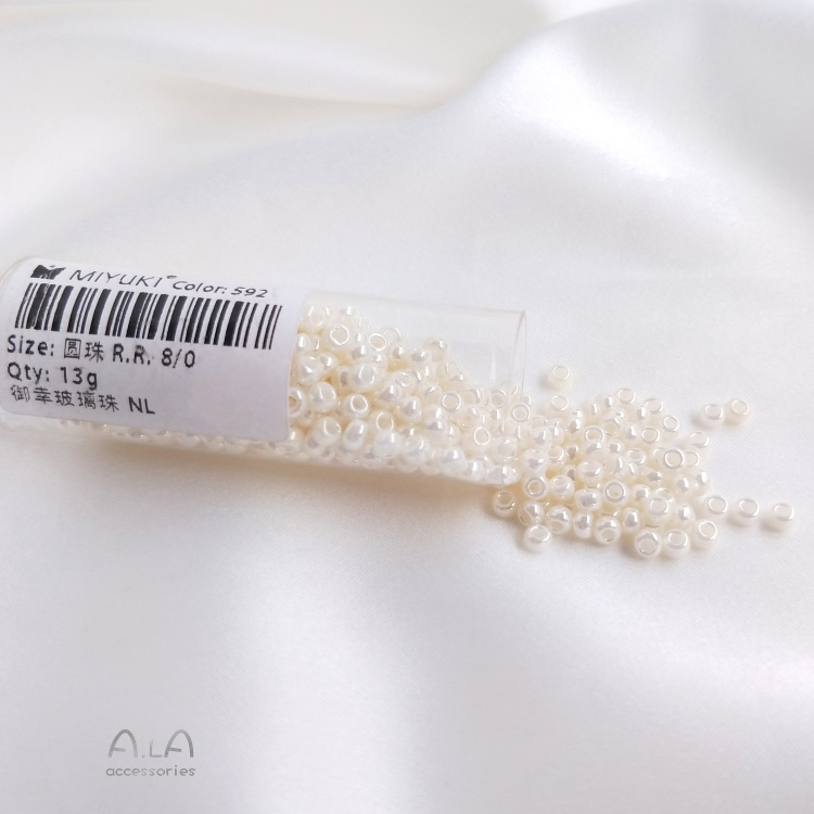 Hạt Tròn 3mm Màu Sắc Tươi Sáng Làm Trang Sức Thủ Công