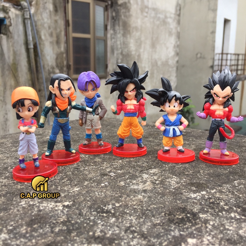 Mô hình Dragon Ball chibi nhân vật 7 Viên Ngọc Rồng Songoku - Kiểu GT mới