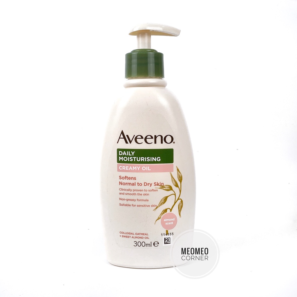 Sữa dưỡng thể nuôi dưỡng sâu Aveeno Daily Moisturizing Creamy Oil 300ml