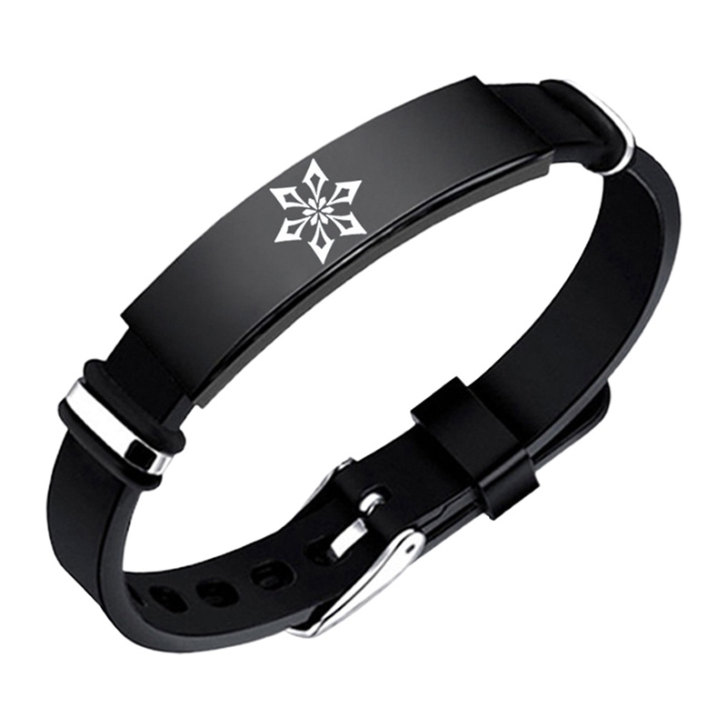 Vòng Tay Hóa Trang Nhân Vật God Of Eye Bằng Thép Không Gỉ Cho Nam Nữ