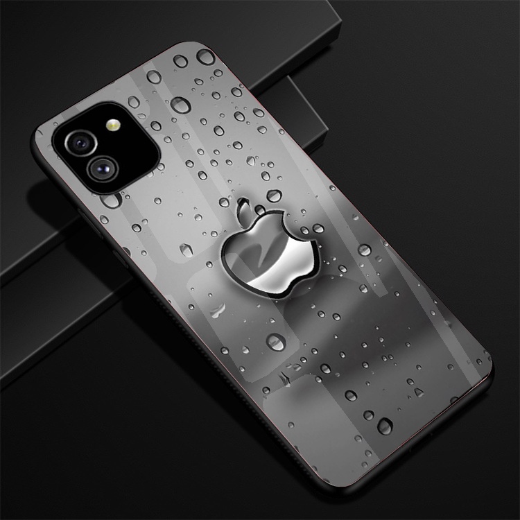 Ốp Lưng Kính SAMSUNG GALAXY A03 Hình in 3D sáng bóng cao cấp