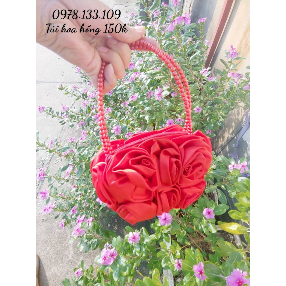 Túi hoa hồng độc lạ THH150