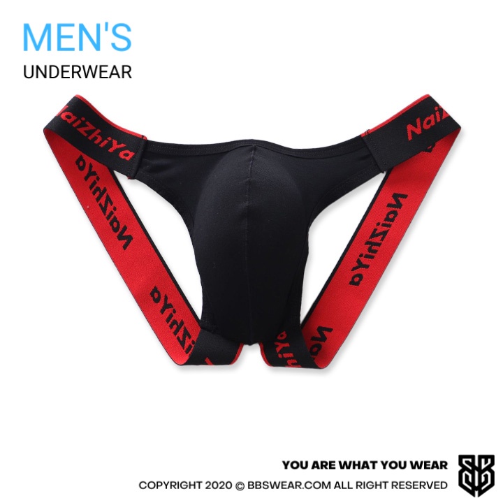 Quần lót dây sexy nam kiểu Jockstrap nâng mông NaiZhiYa - Quần sịp nam khoe mông cực hot (JO01) - Hàng mới về