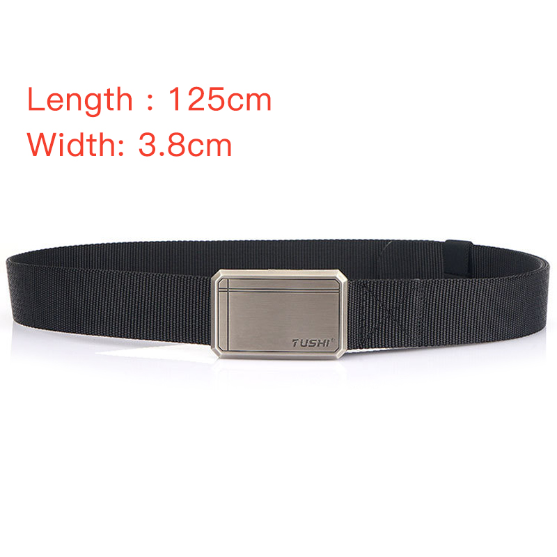 Thắt lưng chất liệu nylon khóa hợp kim dài 125cm thiết kế thời trang cho nam