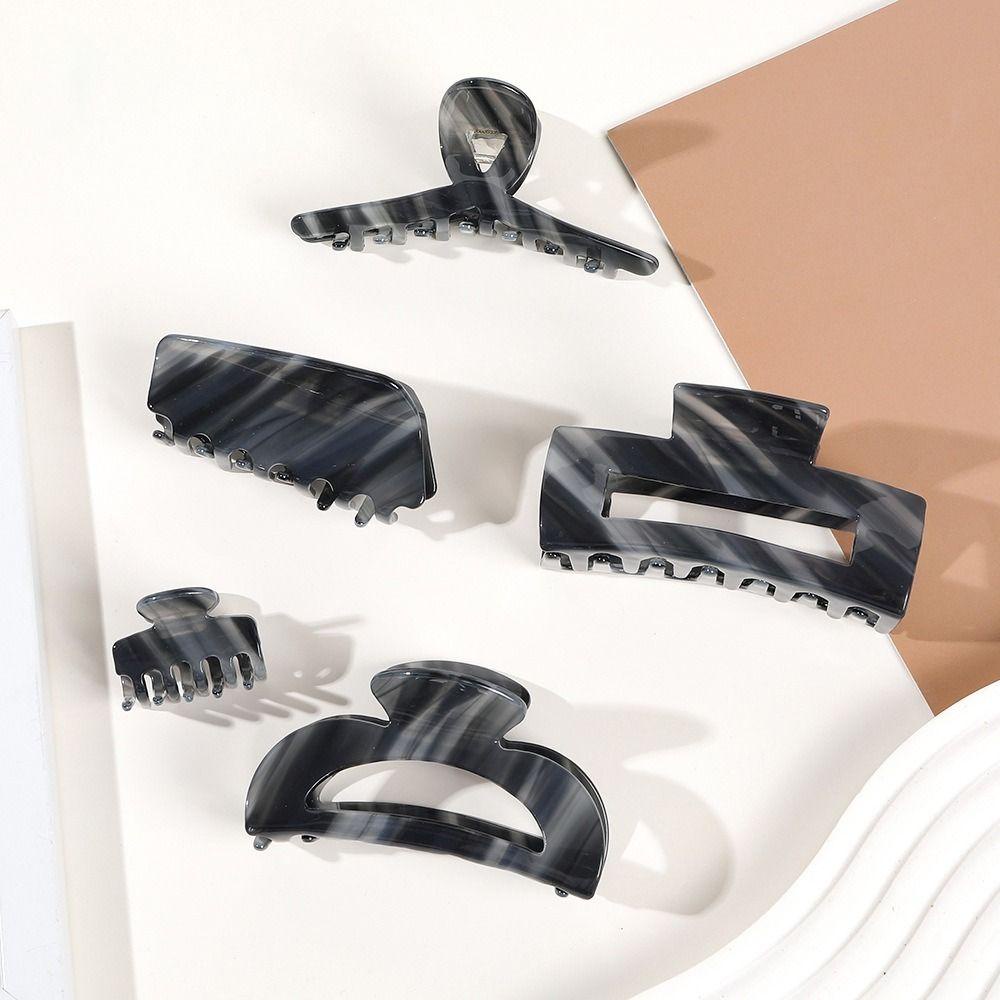 Kẹp Tóc Hình Cá Mập Phong Cách Pháp Cổ Điển Sang Trọng Cho Nữ