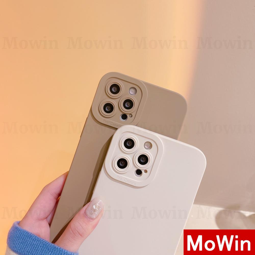 Ốp điện thoại silicone dẻo viền vuông bảo vệ camera cho iPhone 13/ 12/ 11 Pro Max 7 Plus XR XS Max 13 11 12 Max XR 7 | BigBuy360 - bigbuy360.vn