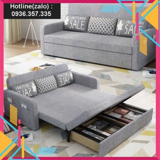 Ghế sofa giường cao cấp đa năng - sofa giường có ngăn chứa đồ kiêm ghế phong cách hàn quốc - bảo hành 3 năm