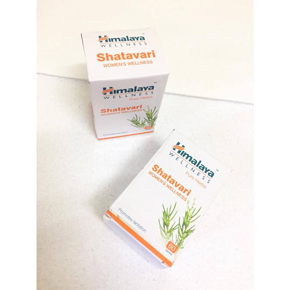 SHATAVARI HIMALAYA - Viên đẹp da giảm mụn thảo dược 60 viên date cập nhật liên tục