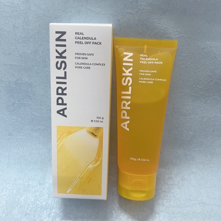 Mặt nạ lột tẩy tế bào hoa cúc APRILSKIN Real Calendula Peel Off Pack