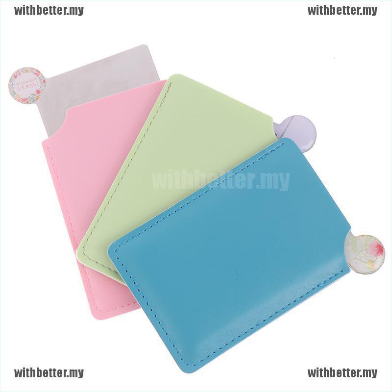 (hàng Mới Về) Gương Trang Điểm Mini Bỏ Túi Bằng Thép Không Gỉ Tiện Lợi | BigBuy360 - bigbuy360.vn