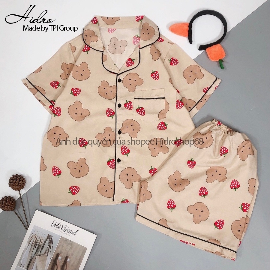 Bộ ngủ Pijama kate Thái siêu xịn