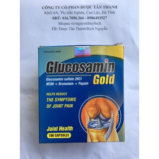 (Chính hãng) Viên bổ xương khóp Glucosamin Gold tái tạo sụn khớp