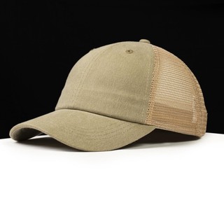 Nón lưỡi trai kaki lưới nam nữ mrcaps freesize, full hộp, xanh, nâu, xanh, xám