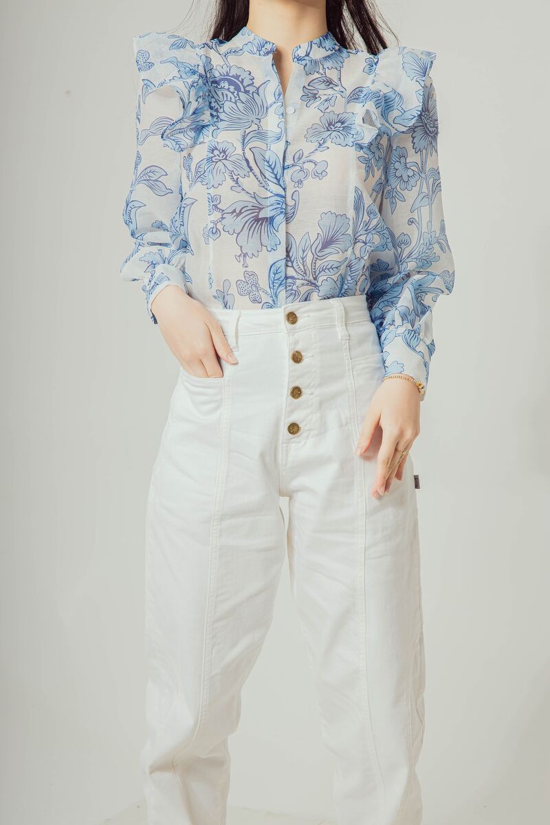 CCHAT Quần jean diễu chỉ dáng bom | BigBuy360 - bigbuy360.vn