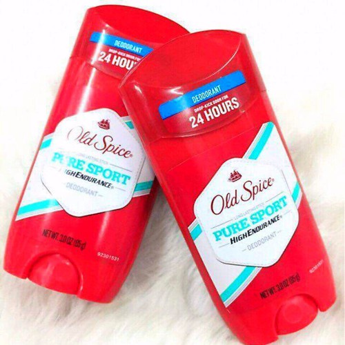 Lăn Khử Mùi Old Spice Pure Sport High Endurance Chính Hãng Mỹ 85g, Khử Mùi Cơ Thể Lưu Hương Thơm Suốt 24h