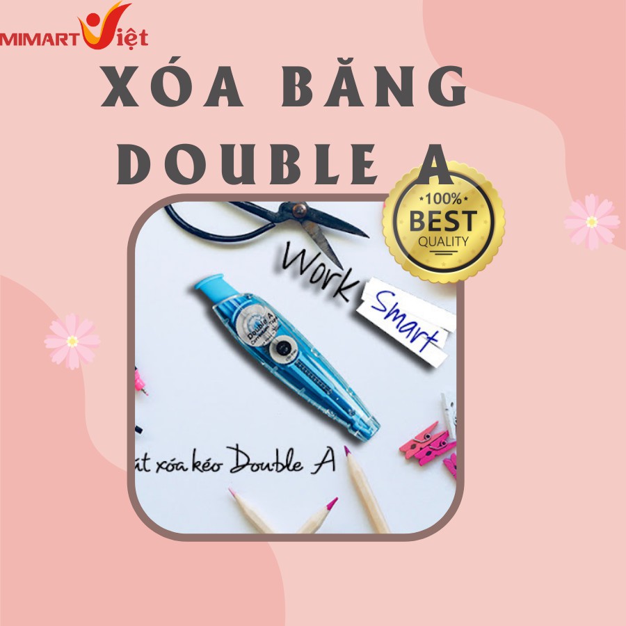 Bút Xóa Băng Double A + Ruột CTR A065BP