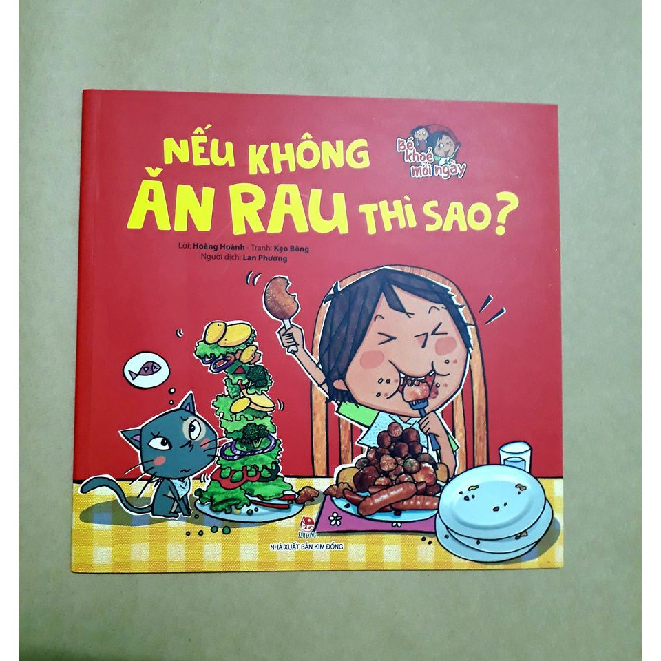 Sách - Combo Bé Khỏe Mỗi Ngày - Nếu không ăn rau thì sao/ Nếu không cắt tóc thì sao/ Nếu nhịn tiểu thì sao (6 Cuốn) | BigBuy360 - bigbuy360.vn