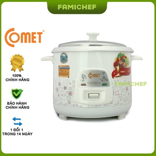 Nồi cơm điện nắp rời Comet CM8009 1.2 lít
