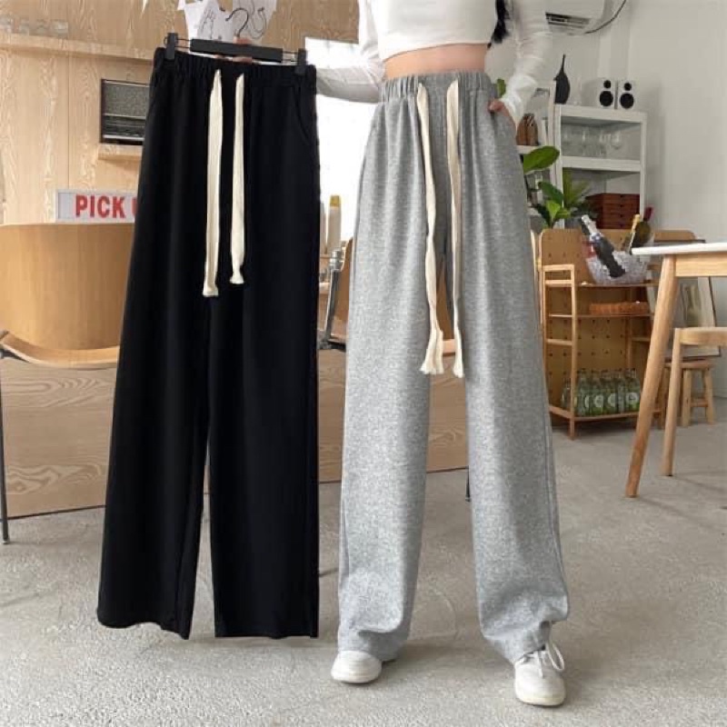 Quần Ống Rộng Nữ Ulzzang cá tính m603 | WebRaoVat - webraovat.net.vn