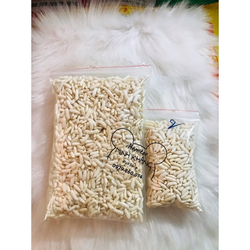 Cốm gạo cho hamster