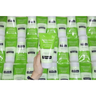 Sữa rửa mặt neutrogena nouveau visibly clear shine & pore gel exfoliant matifiant