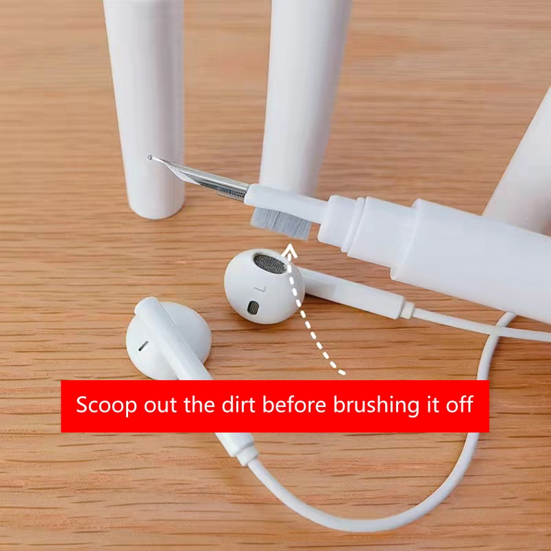 Bút Vệ Sinh Tai Nghe WU Di Động Với Bàn Chải Mềm Cho Máy Tính Bảng Lens