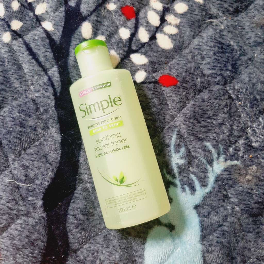 [L&amp;V] NƯỚC HOA HỒNG SIMPLE KIND TO SKIN SOOTHING FACIAL TONER