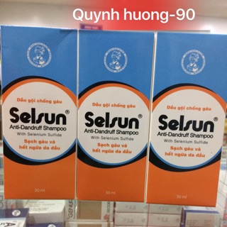 Dầu gội Selsun 50ml - trị gàu nặng đến rất nặng