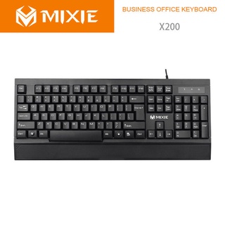 Bàn phím dây mixie - x200 dùng cho văn phòng, chơi game. chính hãng
