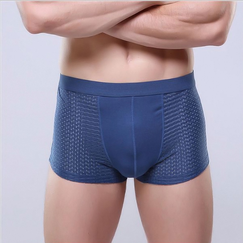 Quần sịp đùi nam - sịp đùi thông hơi xuất Nhật - boxer nam hàng cao cấp ( Hộp 4 chiếc )