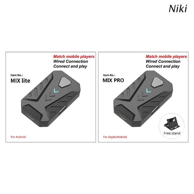 Niki Bộ Chuyển Đổi Chuột Và Bàn Phím Chơi Game Kết Nối Máy Tính Bảng Giúp Tiết Kiệm Không Gian