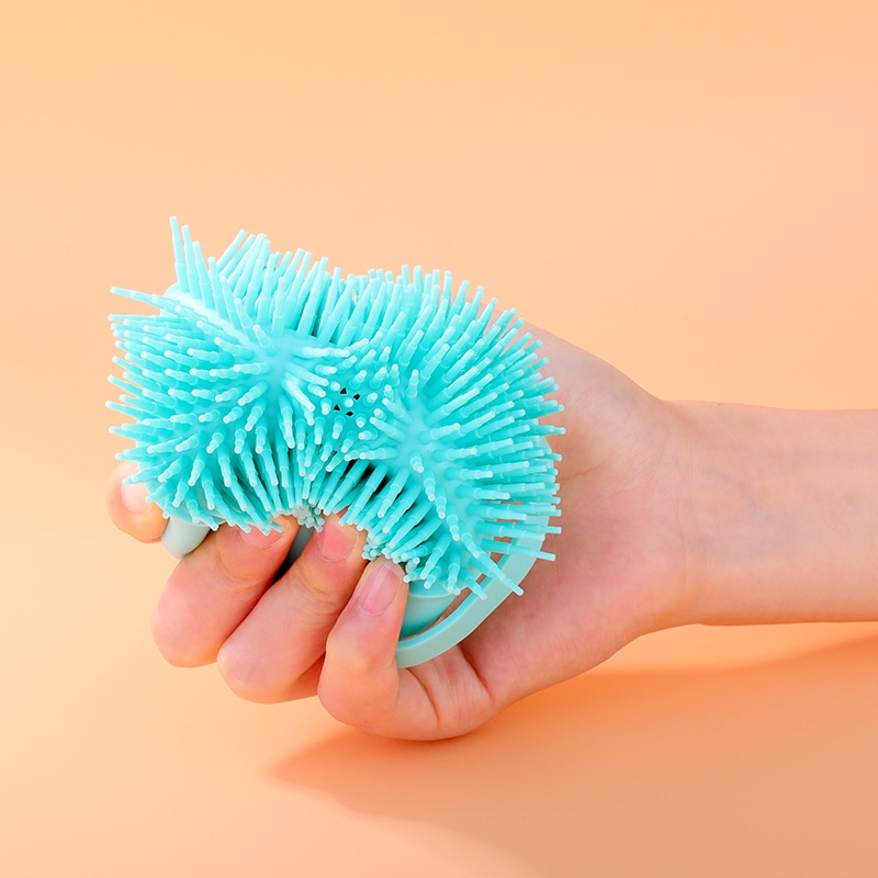 Bông tắm bàn chải silicone tiện dụng giúp tắm tạo bọt massage tẩy tế bào chết siêu sạch - Lep Store