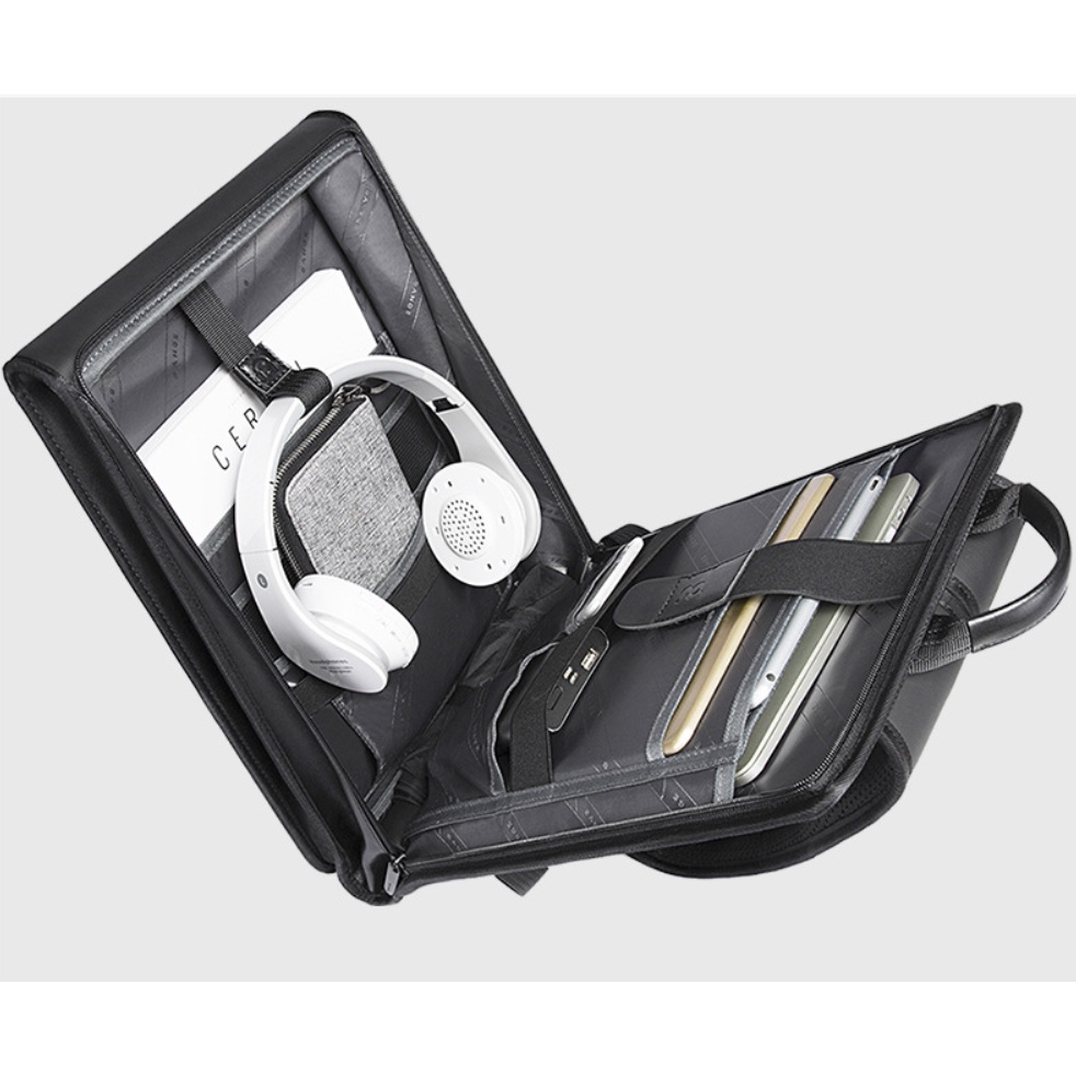 Balo laptop nam chống thấm nước cao cấp phong cách châu âu