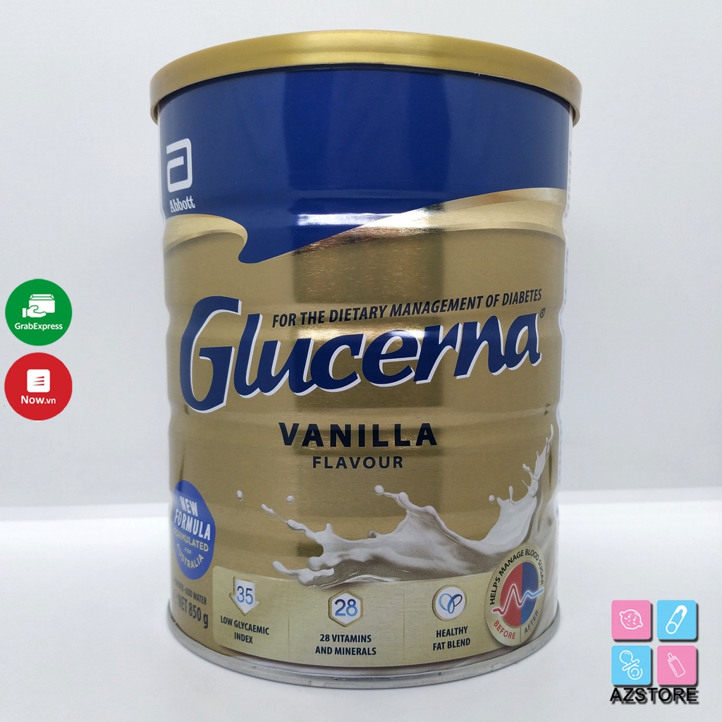 Sữa tiểu đường Glucerna 850gr Úc