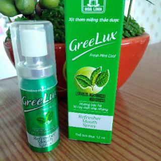 GreeLux-Xịt thơm miệng