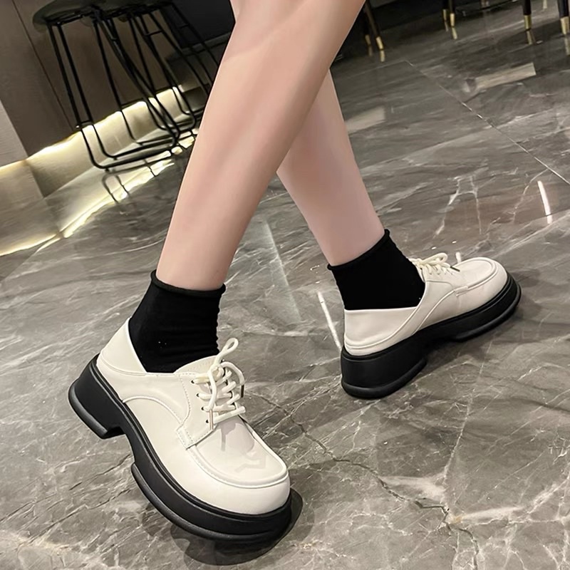 Giày Đốc sinh viên - nữ công sở cổ MiNa Hotren - PinkOri
