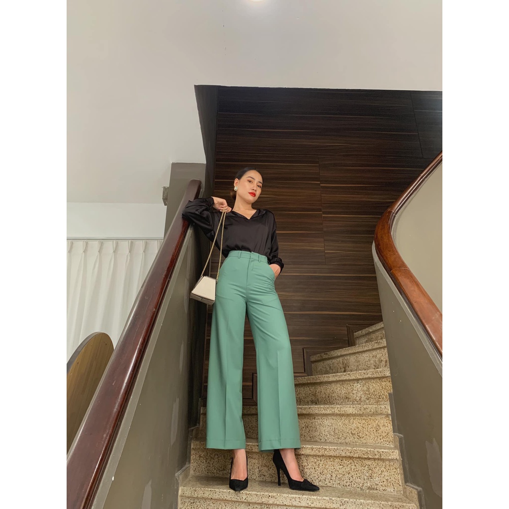 Quần ống suông Cói Design