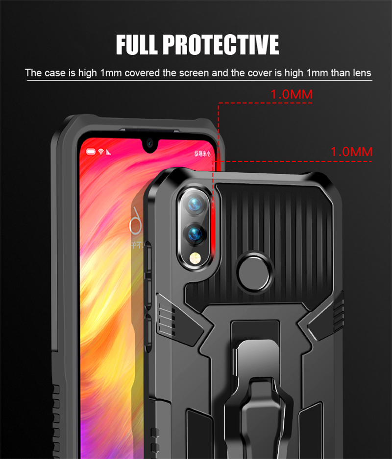 Ốp Điện Thoại Chống Sốc Có Thanh Đỡ Cho Xiaomi Redmi Note 12 10s 5G 7 6 5 Pro Redmi 9T Poco M3 Pro Poco X5 Pro