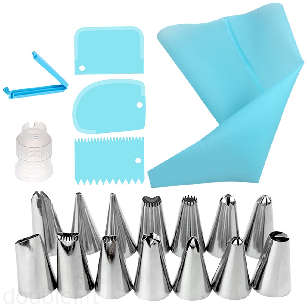 Bộ 20 dụng cụ làm bánh tái sử dụng được chuyên dụng tiện lợi