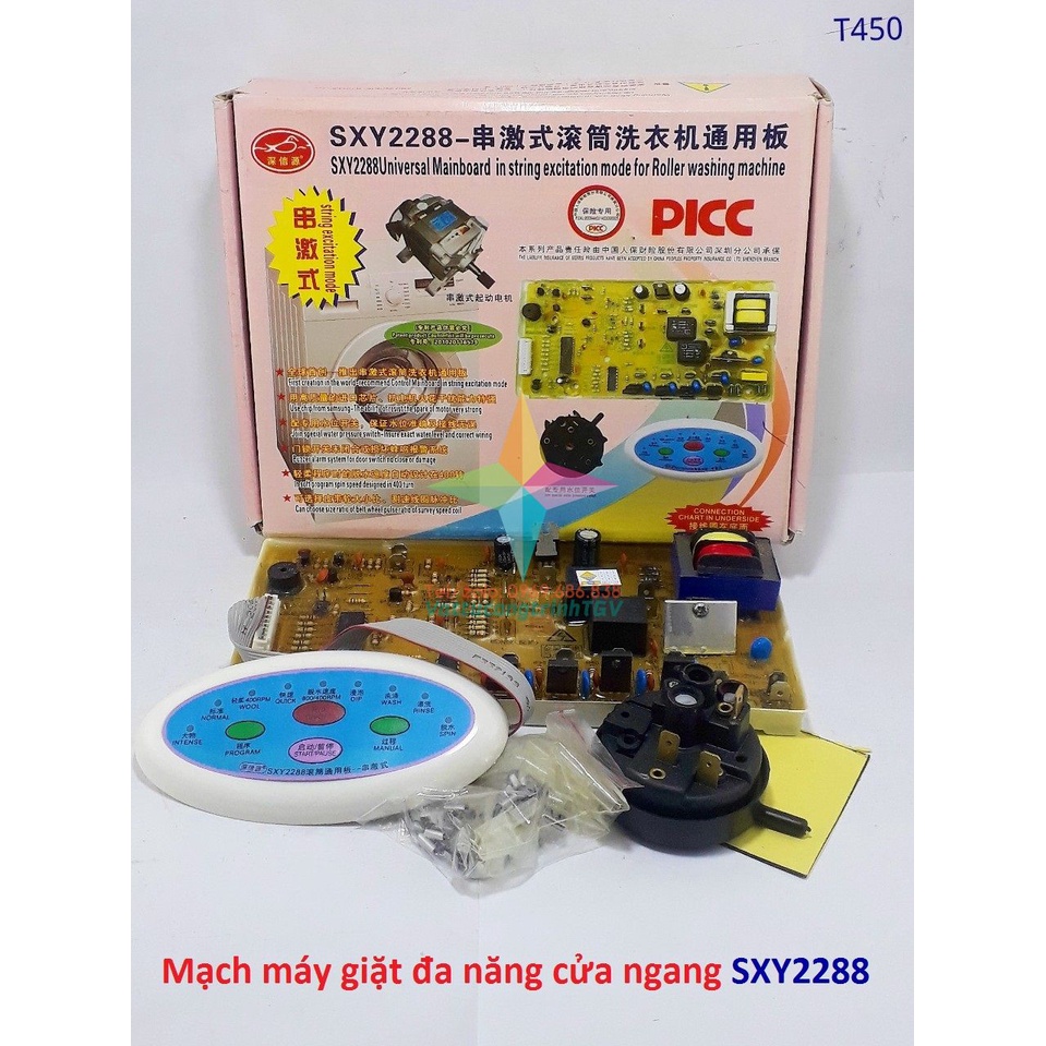 Mạch máy giặt đa năng cửa ngang SXY2288