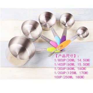 Bộ muỗng đong  Inox 10 món