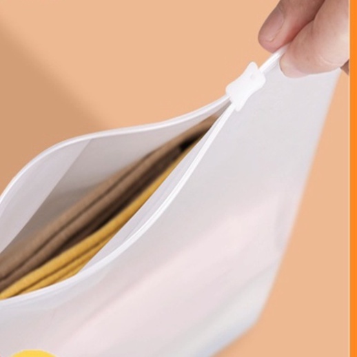TÚI ZIP LỤA MỜ - TÚI NHỰA ĐỰNG ĐỒ KHOÁ KÉO DU LỊCH ĐA NĂNG GIÀY DÉP ĐỒ TRANG ĐIỂM QUẦN ÁO ILY
