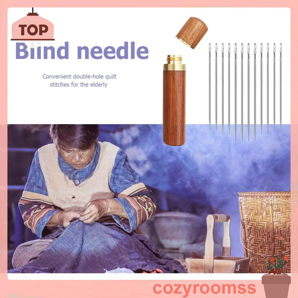 Set 12 kim khâu nhiều kích thước tiện lợi