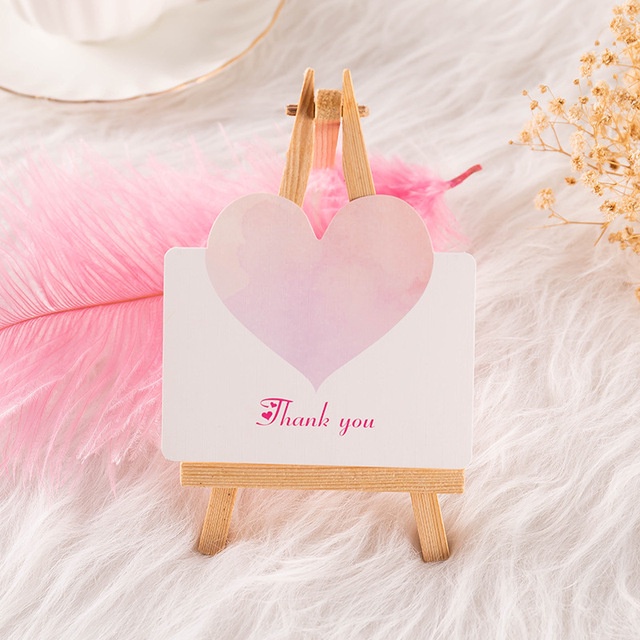 Thiệp Tình Yêu, Thank You Card HynBee Dùng Ghi Lời Nhắn Yêu Thương Quà Tặng